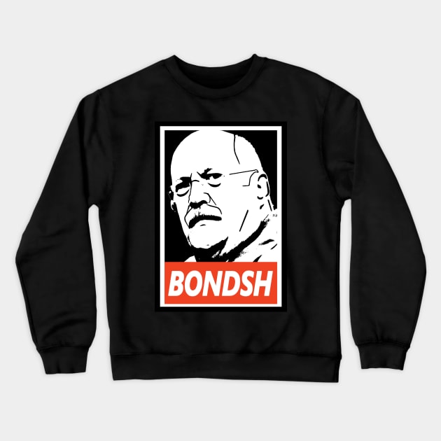 Bail Bondsman Obey Theme Crewneck Sweatshirt by ShootTheMessenger